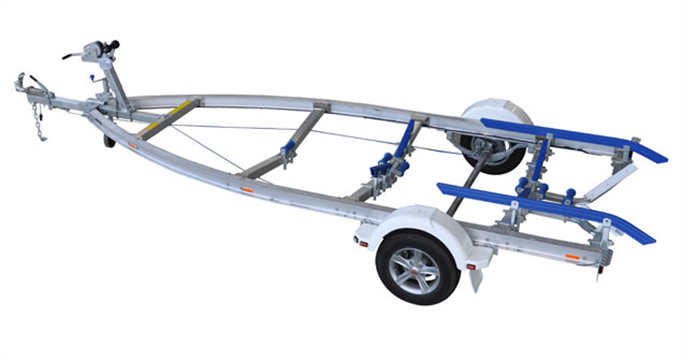 MOVE BOAT TRAILER FOR 4.9-5.3M BOAT - 1400KG ATM SKID BRAKED