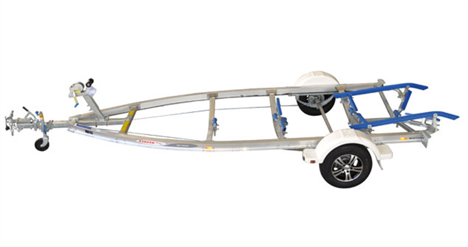 STACER BOAT TRAILER FOR 5.3-5.7M BOAT - 1595KG ATM SKID BRAKED