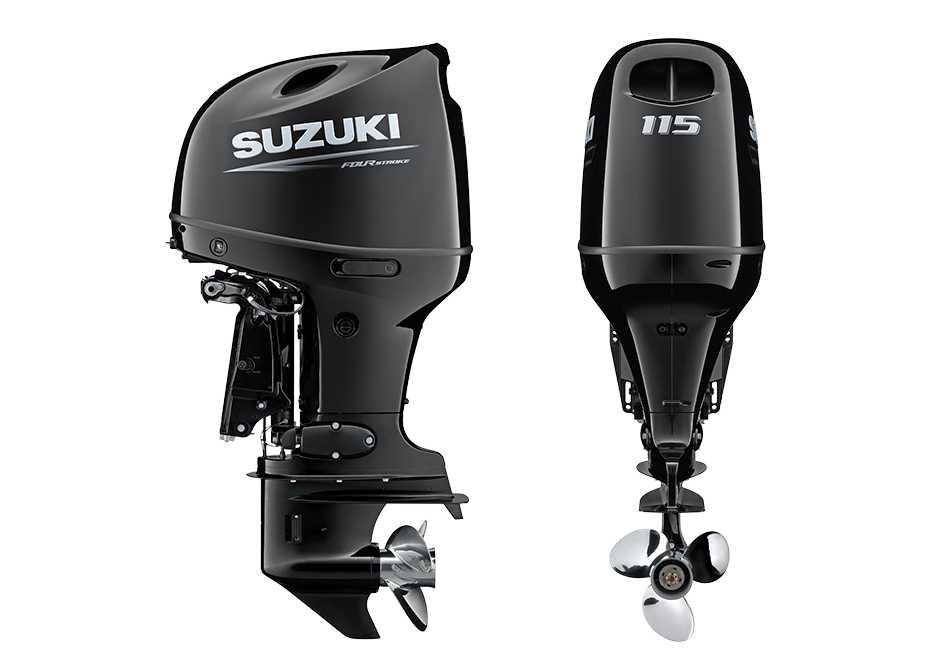 World's First Drive By Wire 115hp/140hp 4-stroke outboard