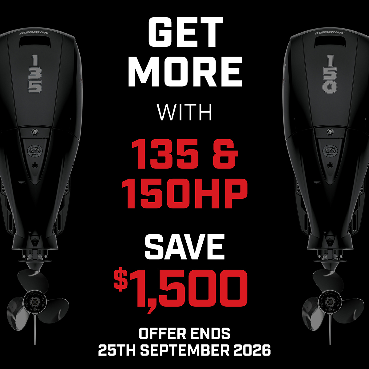 mercury marine promo banner
